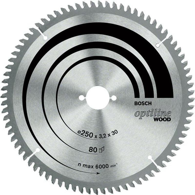 BOSCH - DISCO SIERRA CIRCULAR BOSCH 12 80T OPTILINE