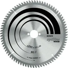 BOSCH - DISCO SIERRA CIRCULAR 12 80T OPTILINE
