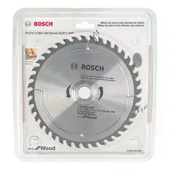 BOSCH - DISCO DE SIERRA ECO 184MM 714 X 40D
