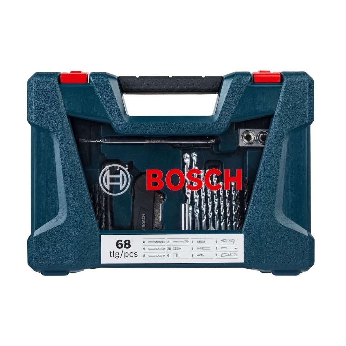 BOSCH - MALETIN V-LINE BOSCH 68 piezas