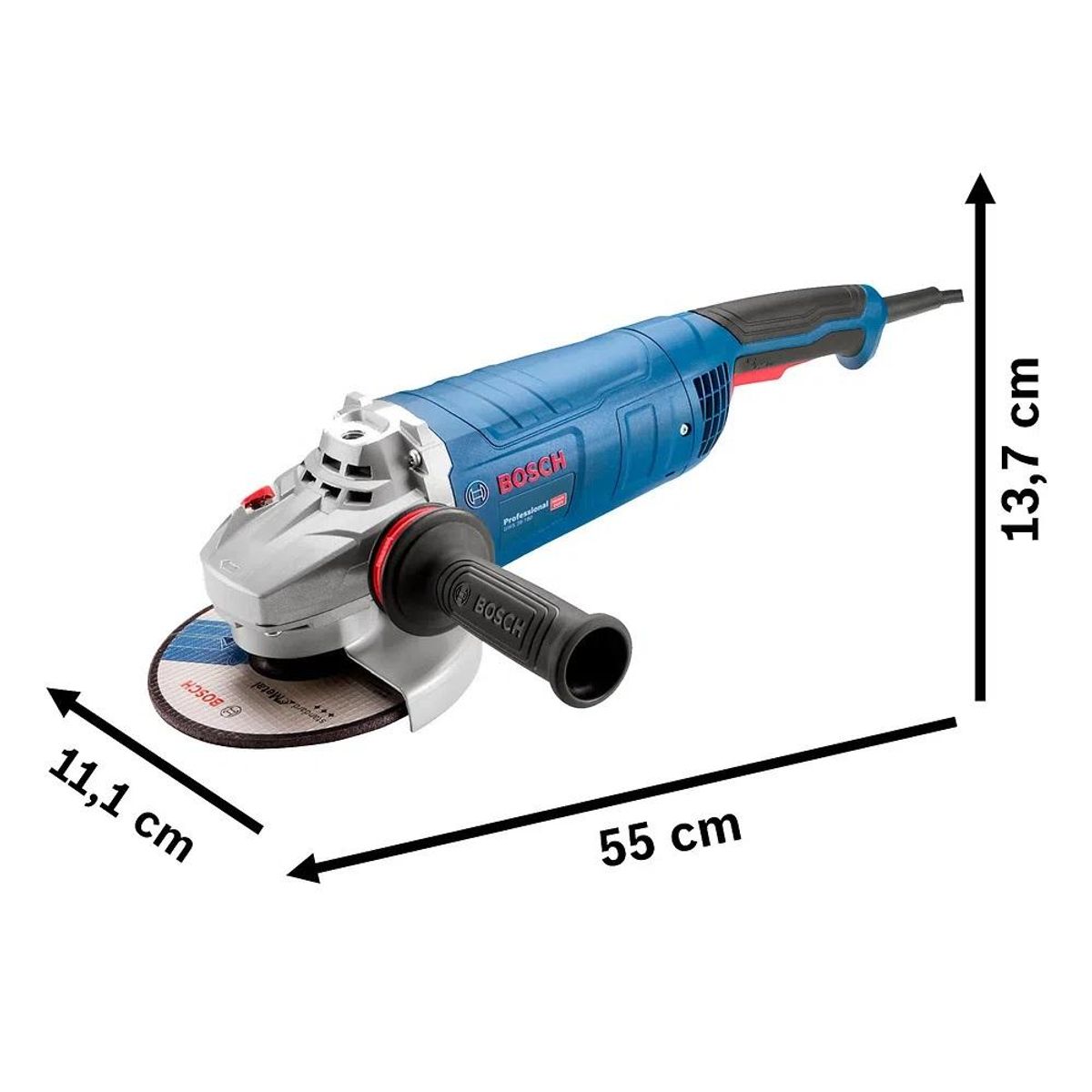 BOSCH - ESMERIL ANGULAR BOSCH 9 GWS 28-230 280W HM VULCANO…