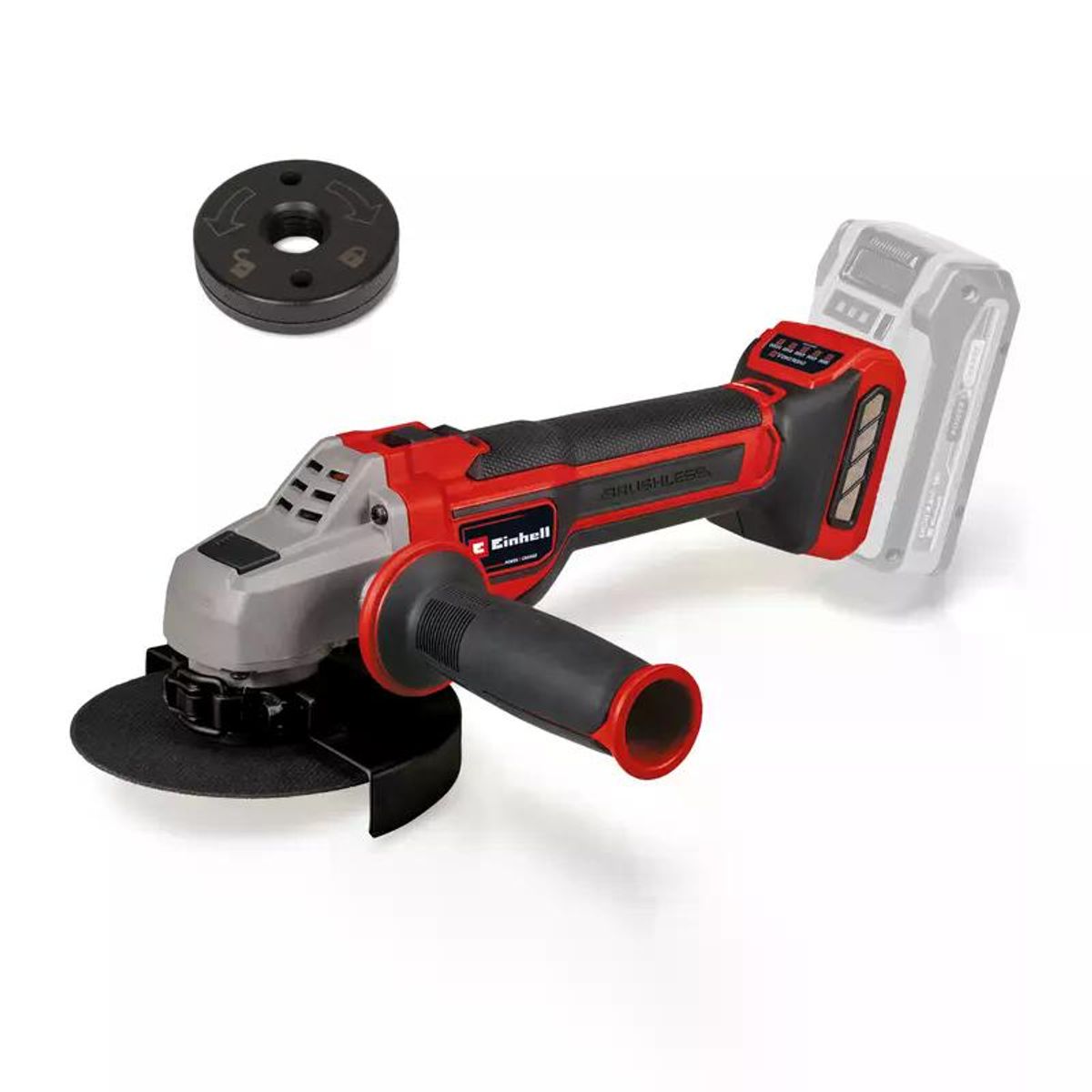 EINHELL - ESMERIL ANGULAR 5 EINHELL 18V TP-AG 18125 CE Q Li - Solo