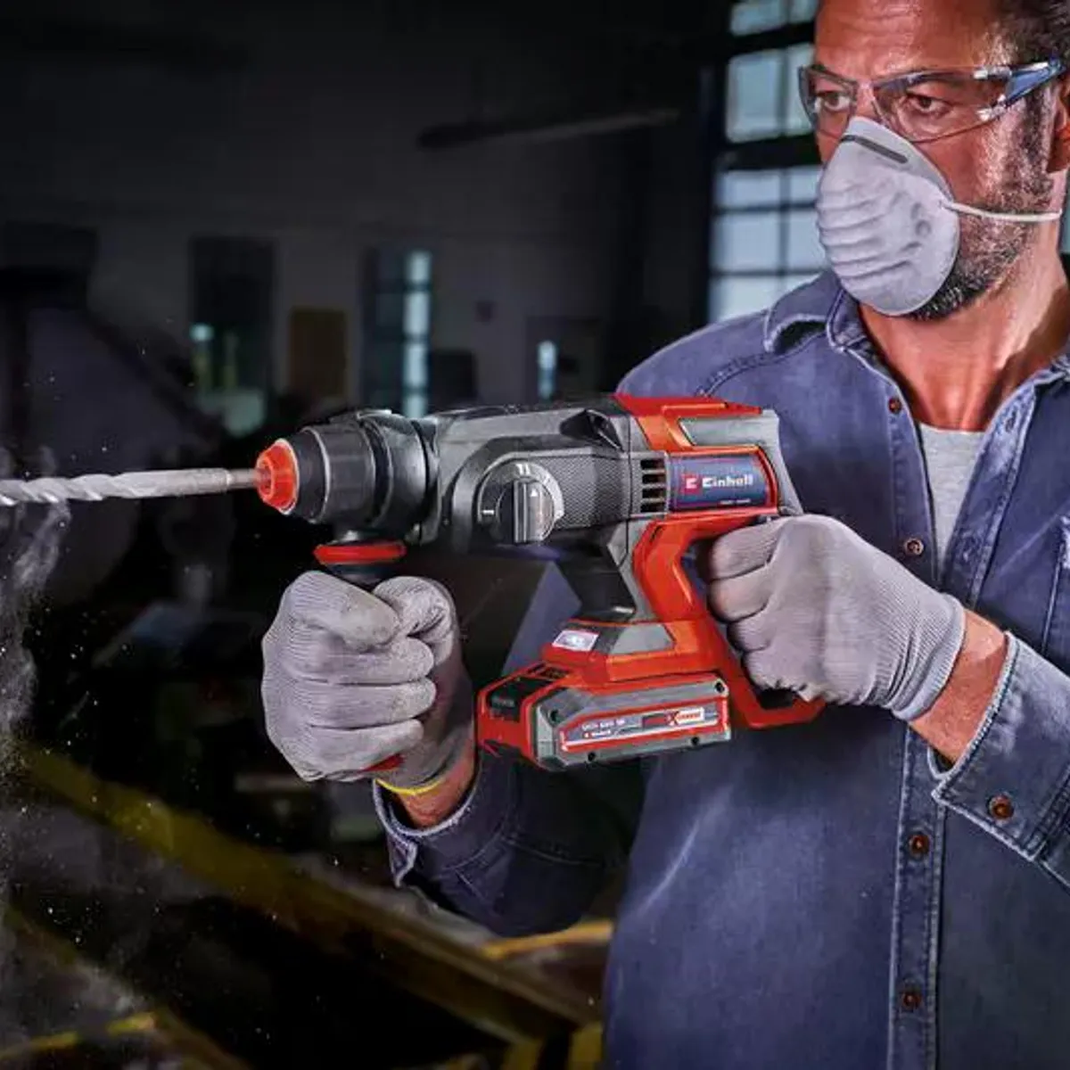 EINHELL - ROTOMARTILLO EINHELL 18V TE-HD 1820 Li - Solo
