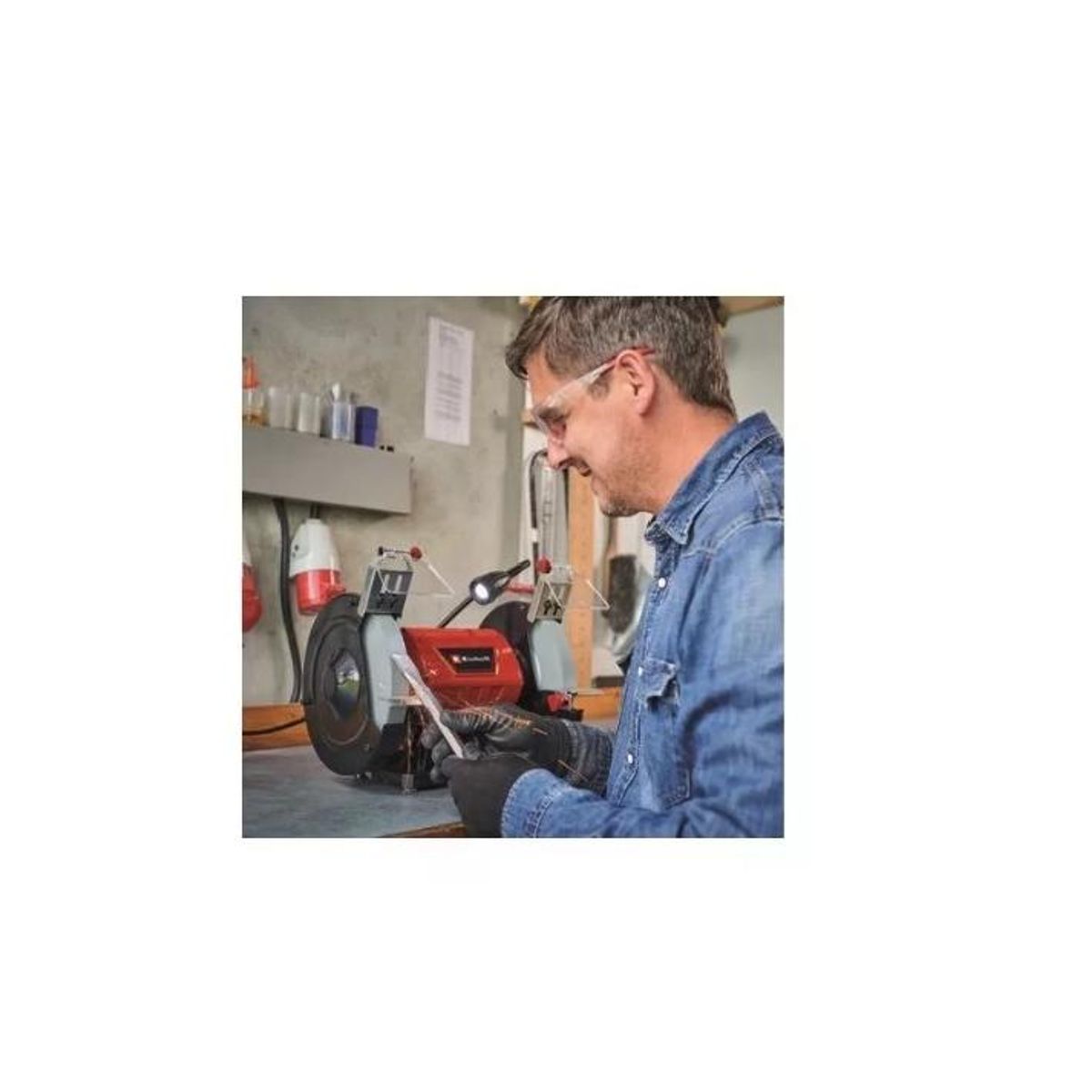 EINHELL - ESMERIL BANCO EINHELL TC-BG 200L 400W8