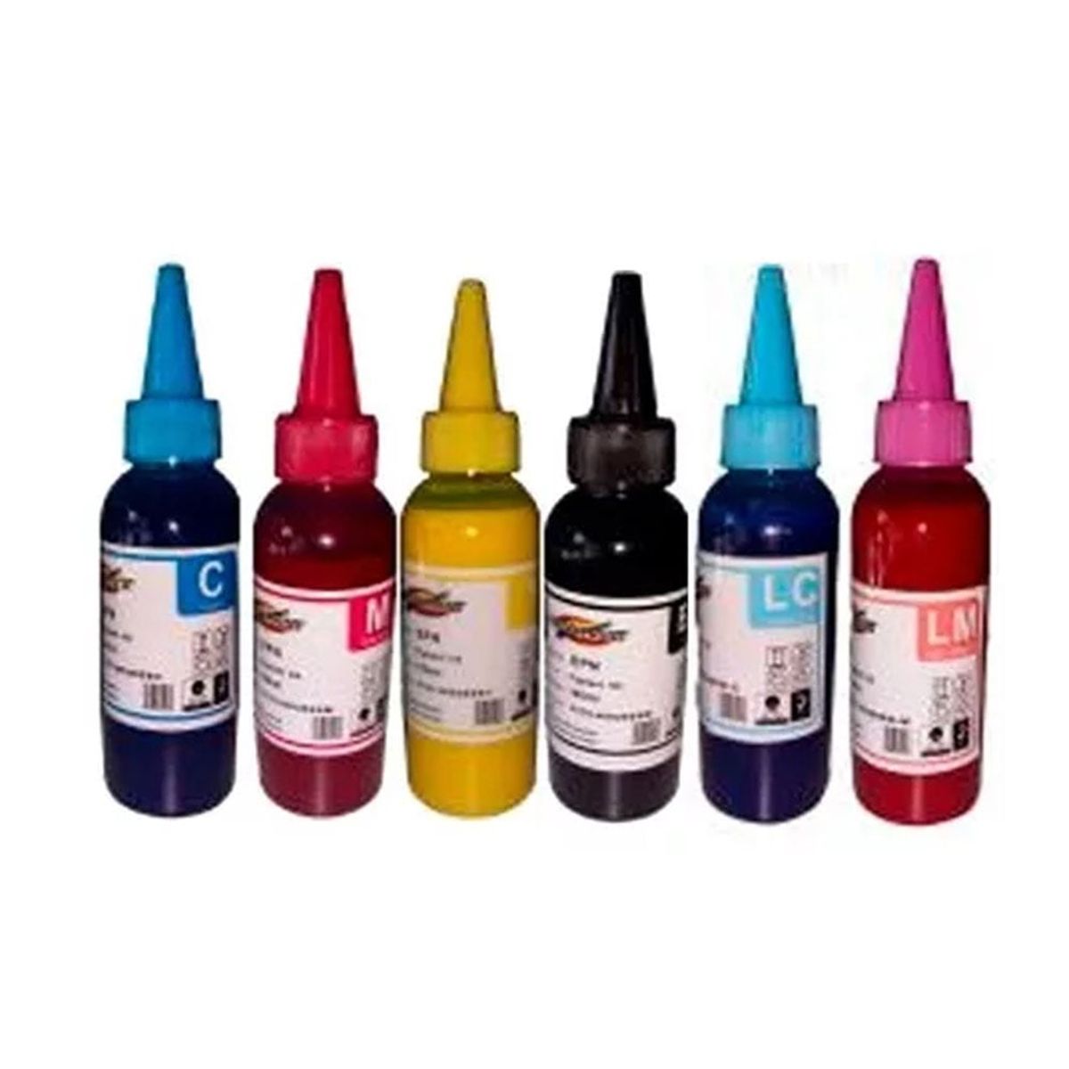 CREA PRINT - Tinta Para Sublimacion Para Epson 100 Cc 6 Colores (600ml)