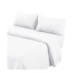 GENERICO - SABANAS 200 HILOS BLANCA SUPER KING