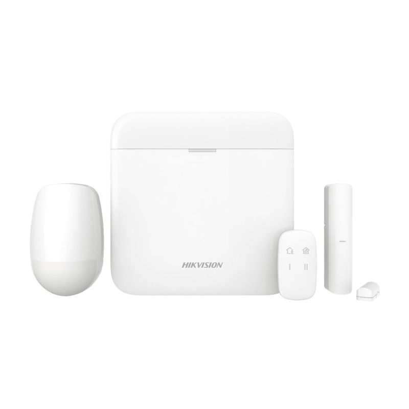 HIKVISION - Kit Alarma Hikvision AXPRO Inalambrico 48 Zonas WiFi 3G / 4G