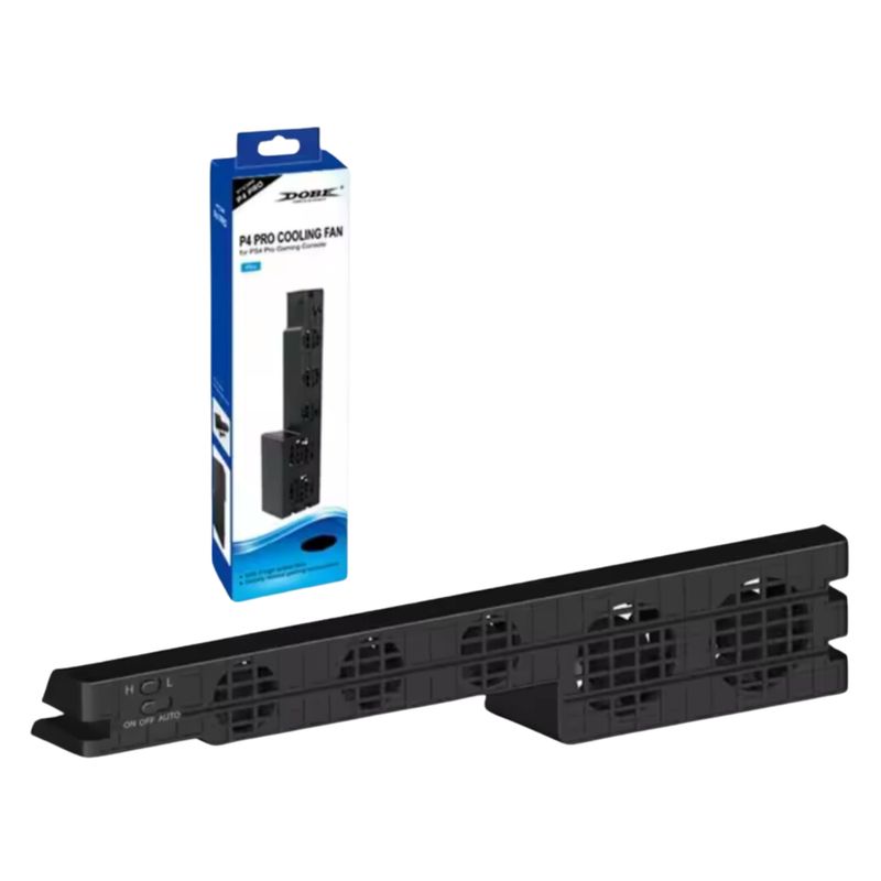 DOBE - Ventilador, Refrigeración USB externo PS4 PRO  Control temperatura