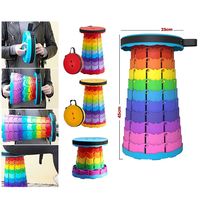 Taburete Plegable Silla Telescopica Silla Portatil Retraible