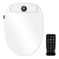 GENERICO - Asiento de Inodoro Inteligente Bidet BLU107 L con Elevación Automática