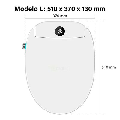 Imagen 2 del producto Asiento de Inodoro Inteligente Bidet BLU107 L con Elevación Automática