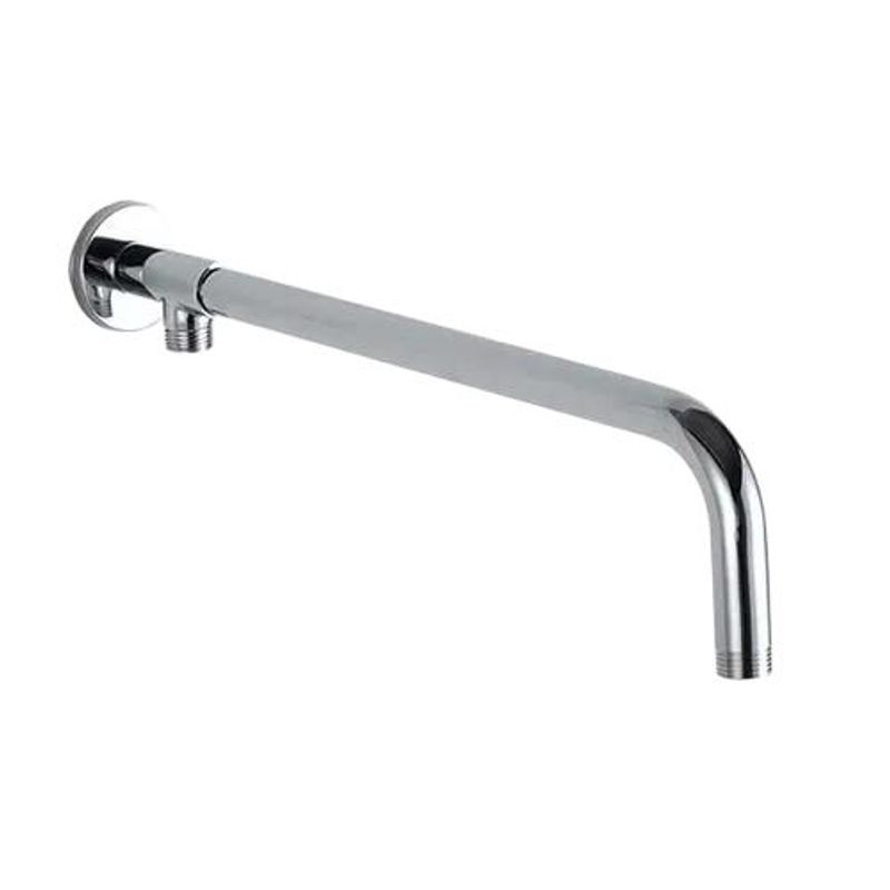ALDAY - Brazo De Ducha Para Flexible Monomando de 30Cm en Acero Inoxidable