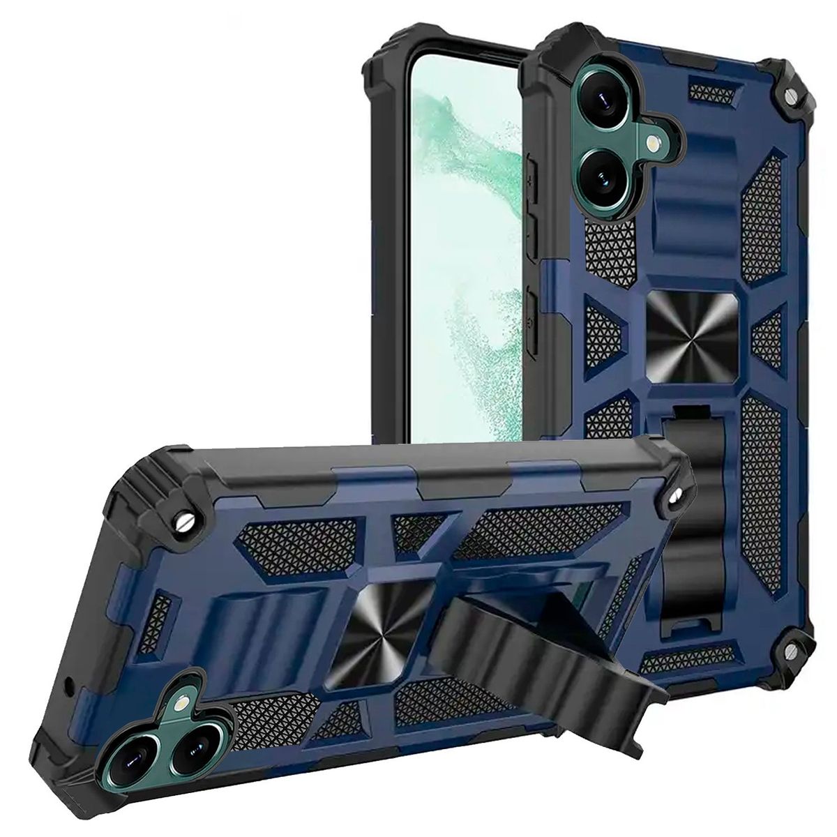 GENERICO - Carcasa para Samsung A06 Antigolpe Reforzada - Azul