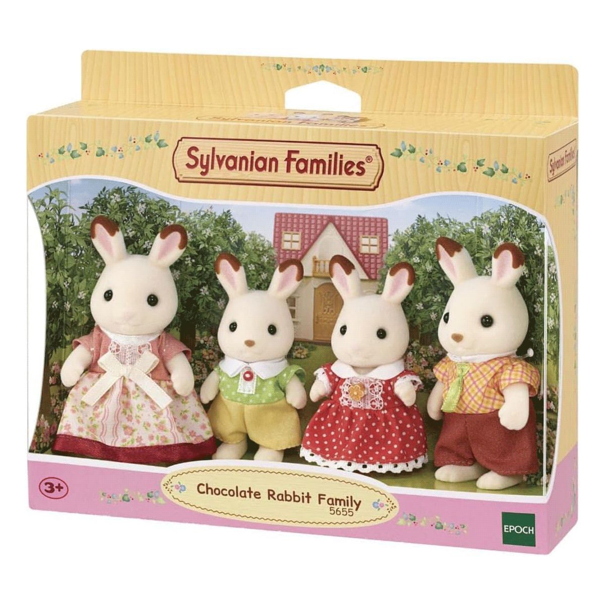 SYLVANIAN FAMILIES - Familia Conejos Chocolate New Sylvanian Families