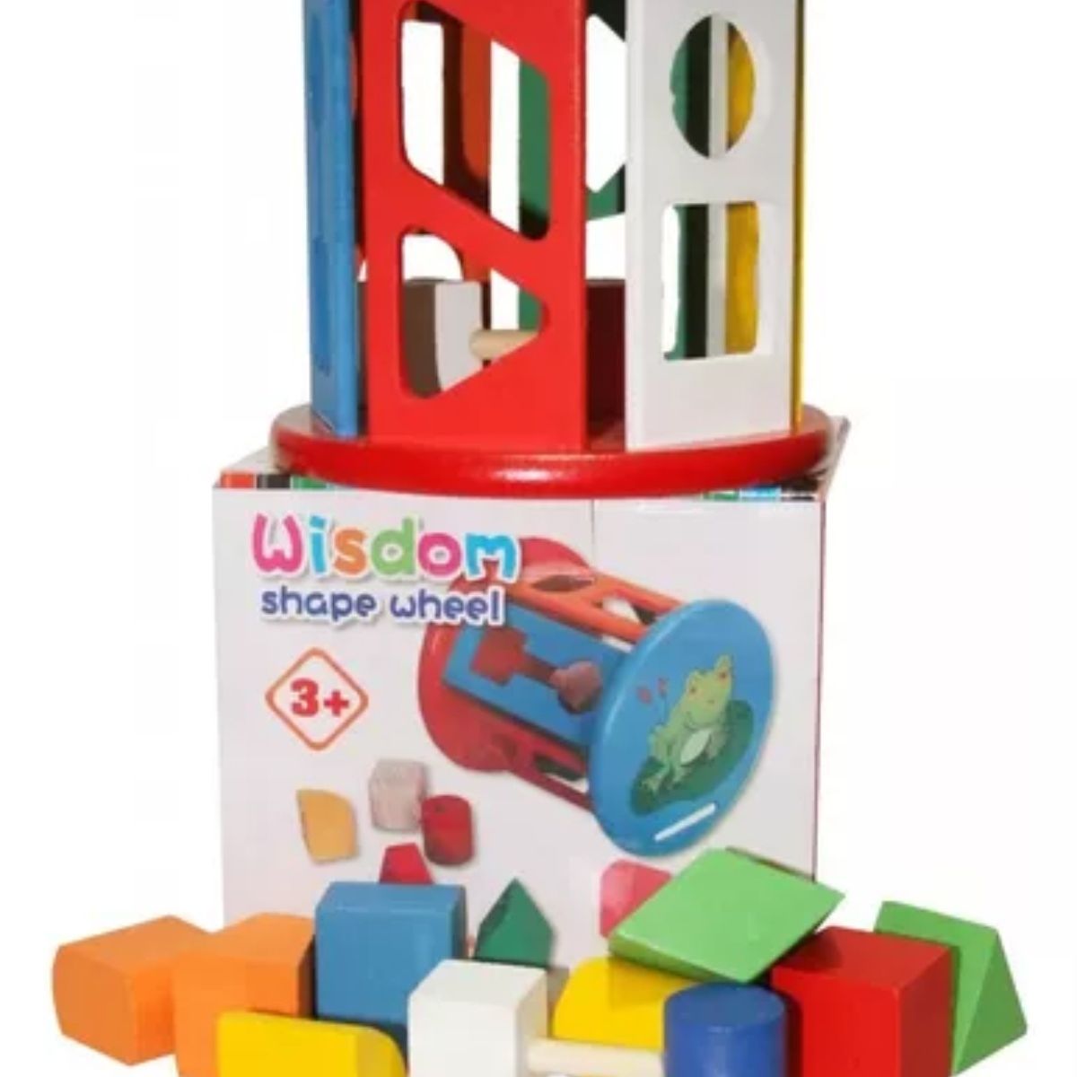 OEM - Juguete Cilindro Encaje Madera