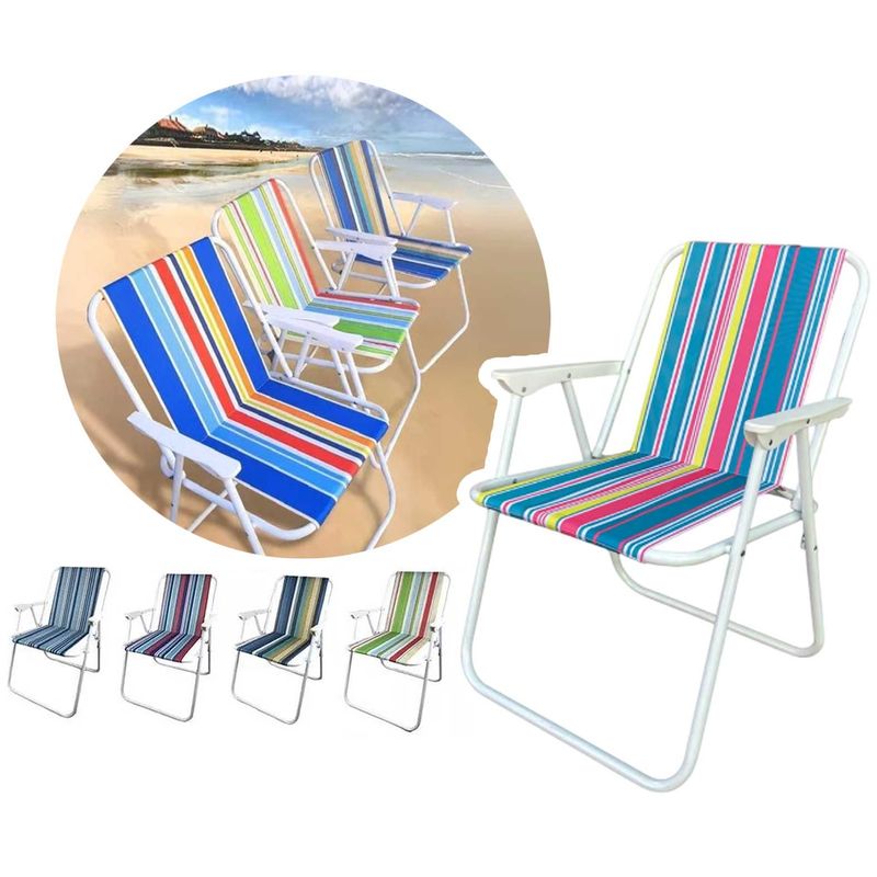 GENERICO - Silla De Playa - Camping - Piscina Plegables