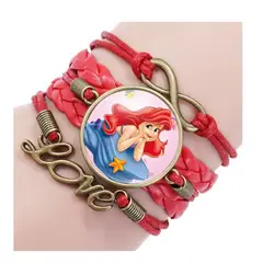 GENERAC - Pulseras princesa disney ariel la sirenita