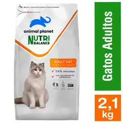 ANIMAL PLANET - Alimento Gato Adulto 2,1 Kg NB