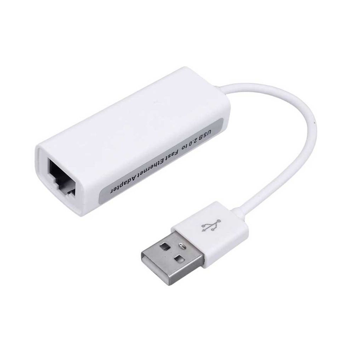 GENERICO - Adaptador Usb 2.0 A Lan Rj45 Ethernet