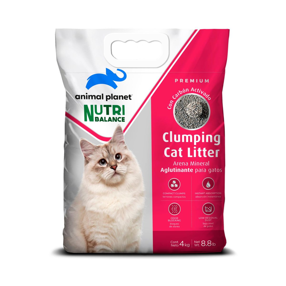 ANIMAL PLANET - Arena Gato Aglutinante 4 Kg