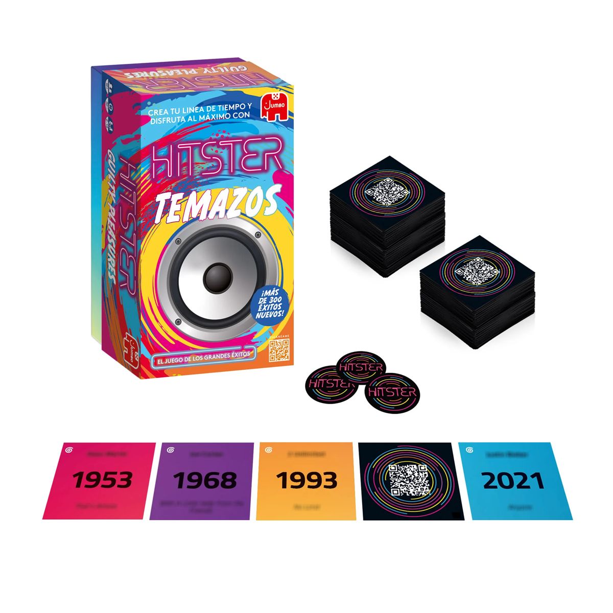 JUMBO - Juego de Mesa Hitster Temazos