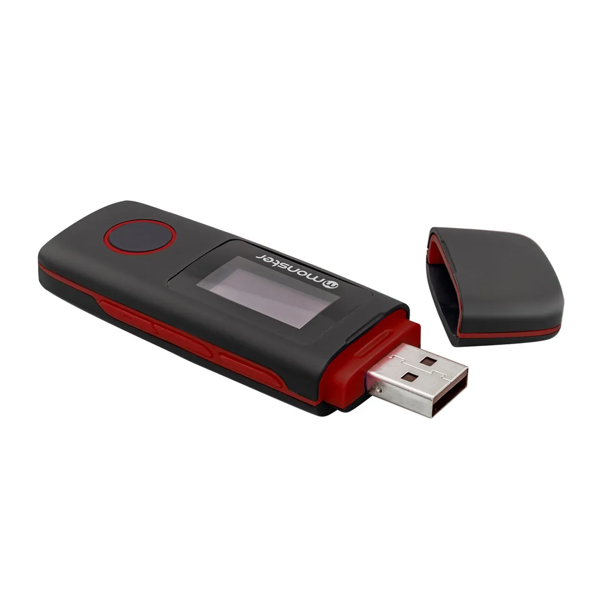 MONSTER AUDIO - MX087RD REPRODUCTOR MP3 ROJO MONSTER AUDIO