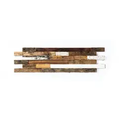 GENERICO - 1m2 Revestimiento madera sostenible Reviste Patagonia tablilla relieve