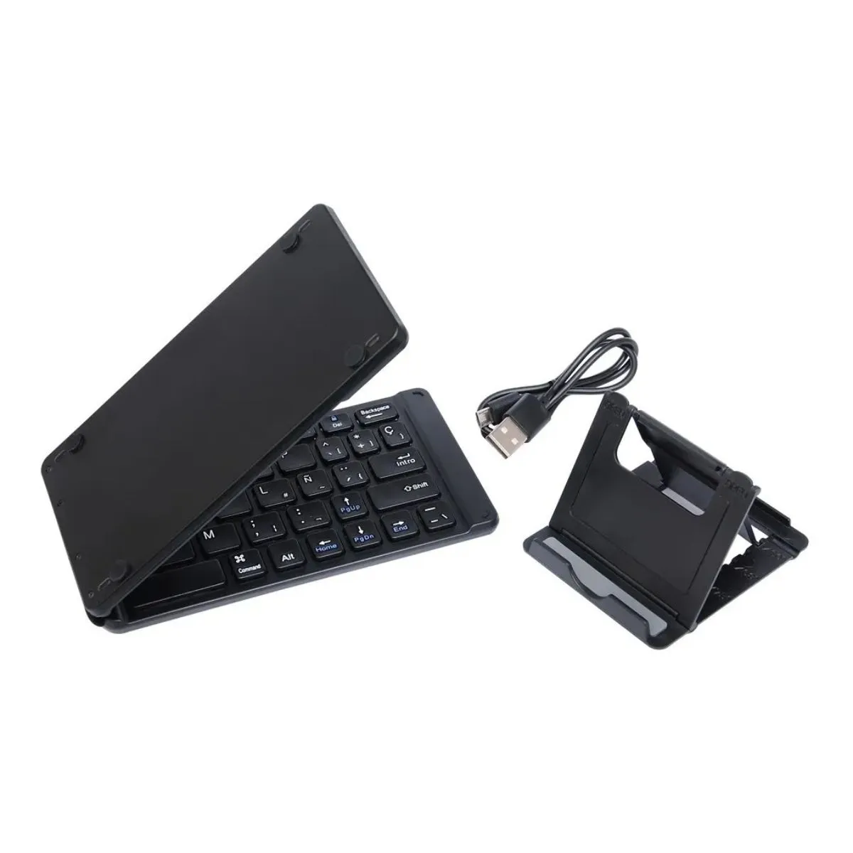 GENERICO - Mini Teclado Bluetooth Plegable Ultra Liviano Recargable