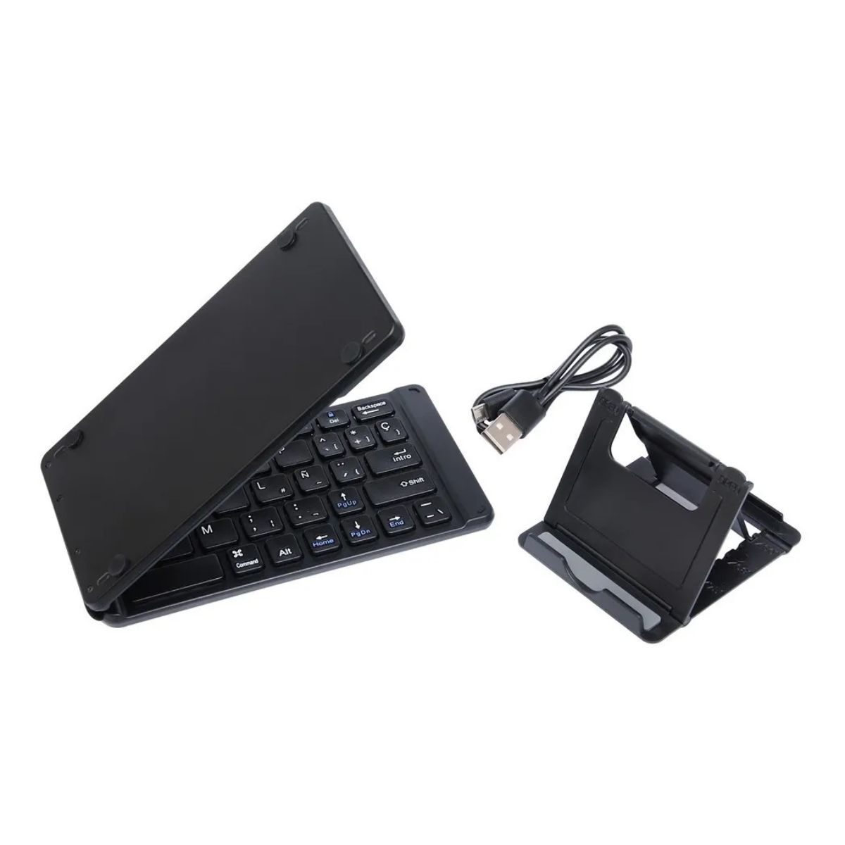 GENERICO - Mini Teclado Bluetooth Plegable Ultra Liviano Recargable