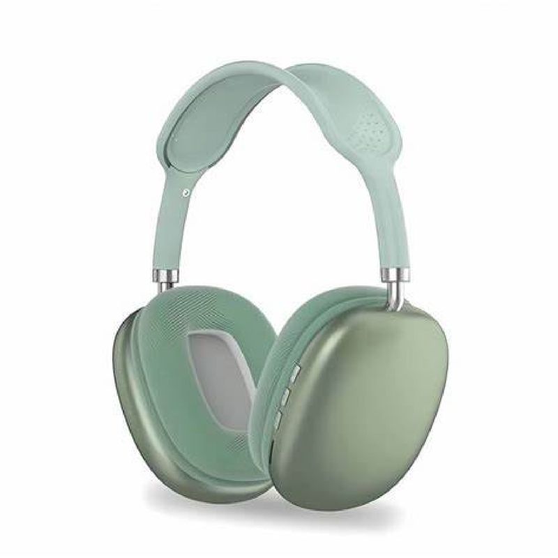GENERICO - AUDIFONO P9 BLUETOOH RECARGABLE VERDE