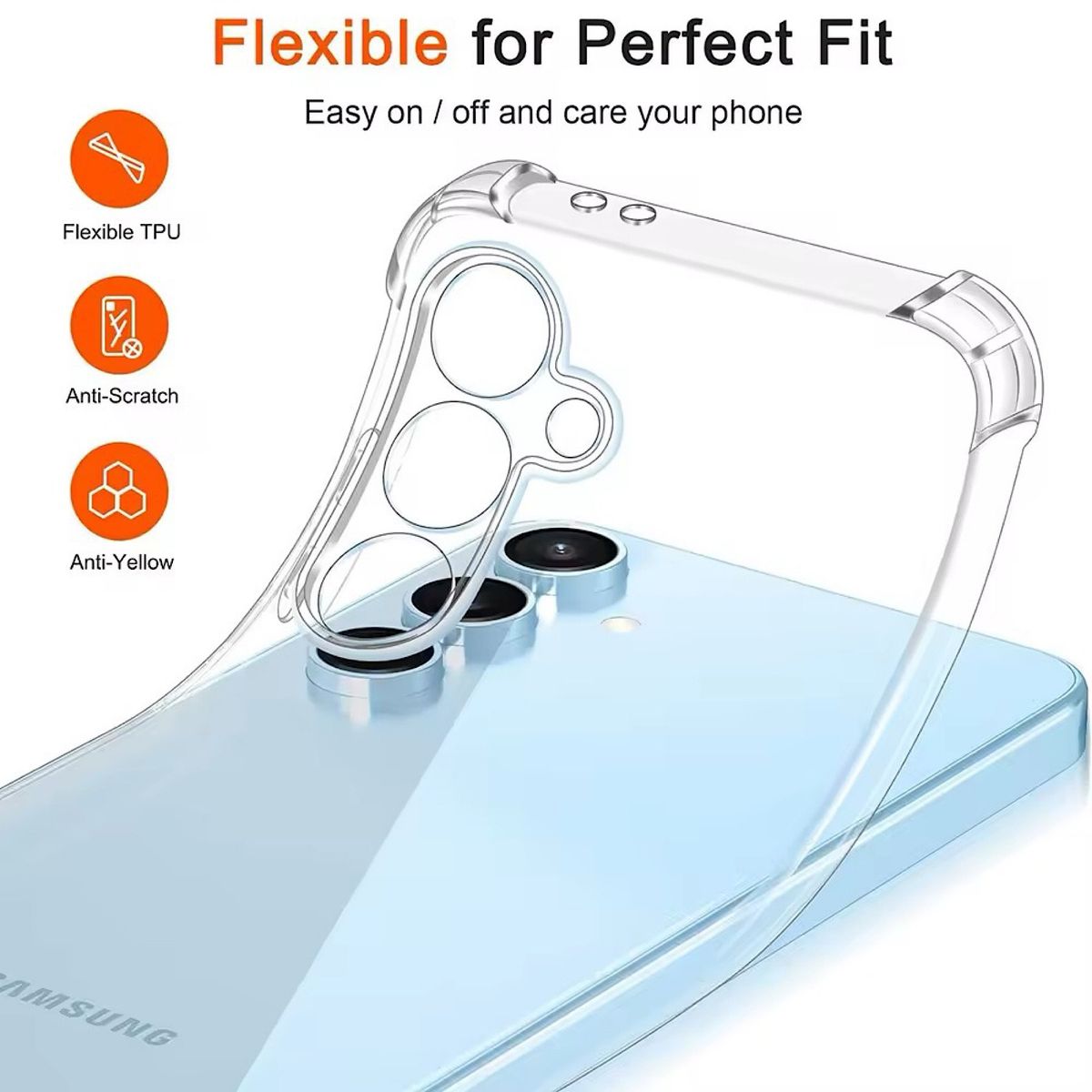 GENERICO - Carcasa Transparente Para Samsung S25 Plus