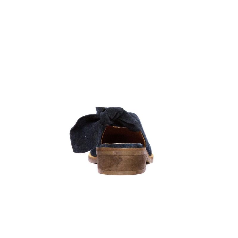 GIANI DAFIRENZE - Zapato Mujer De Cuero Guindo Azul C13.