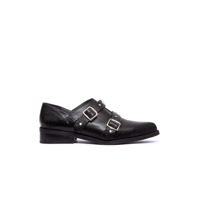 GIANI DAFIRENZE - Zapato Mujer De Cuero Juana Negro C1