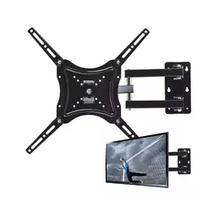 GENERICO - Soporte Televisor Tv Con Brazo 14-55 Pulgadas Hasta 50 Kilos