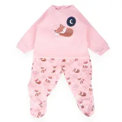 PILLIN - Pijama Bebe Niña - Rosa