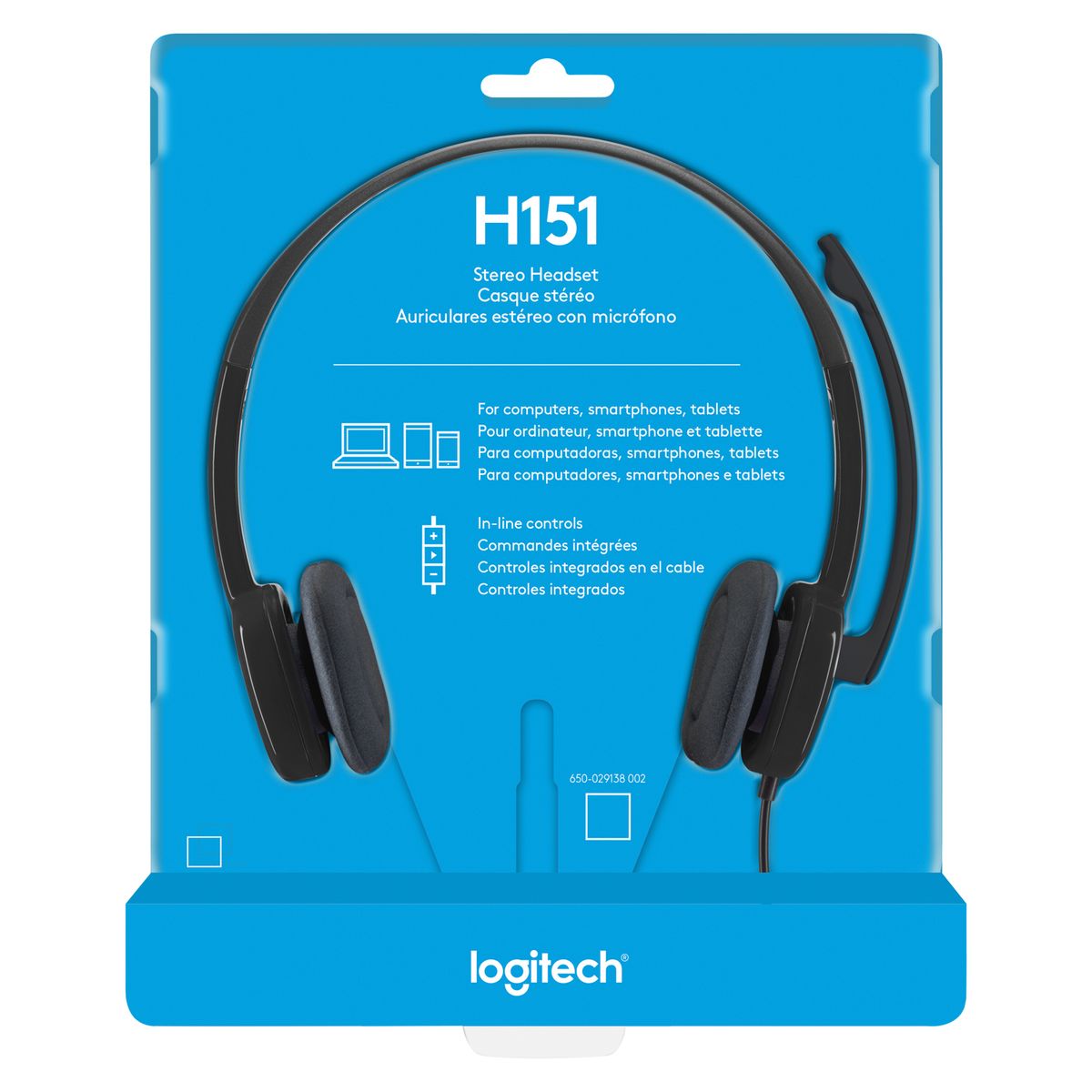 LOGITECH - Audífono Headset H151
