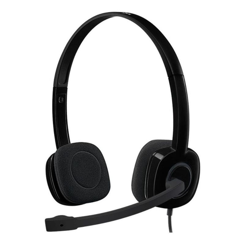LOGITECH - 981-000587 Audífono Headset H151 - Negro