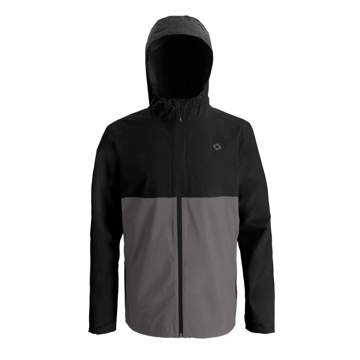 DOITE - Cortaviento Impermeable Lexis Negro Hombre Doite