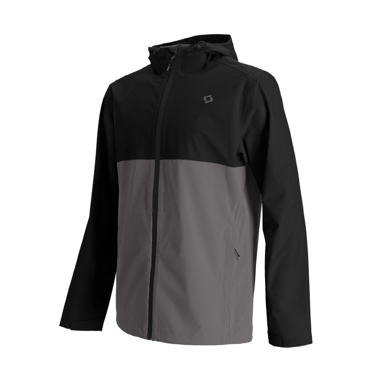 DOITE - Cortaviento Impermeable Lexis Negro Hombre Doite