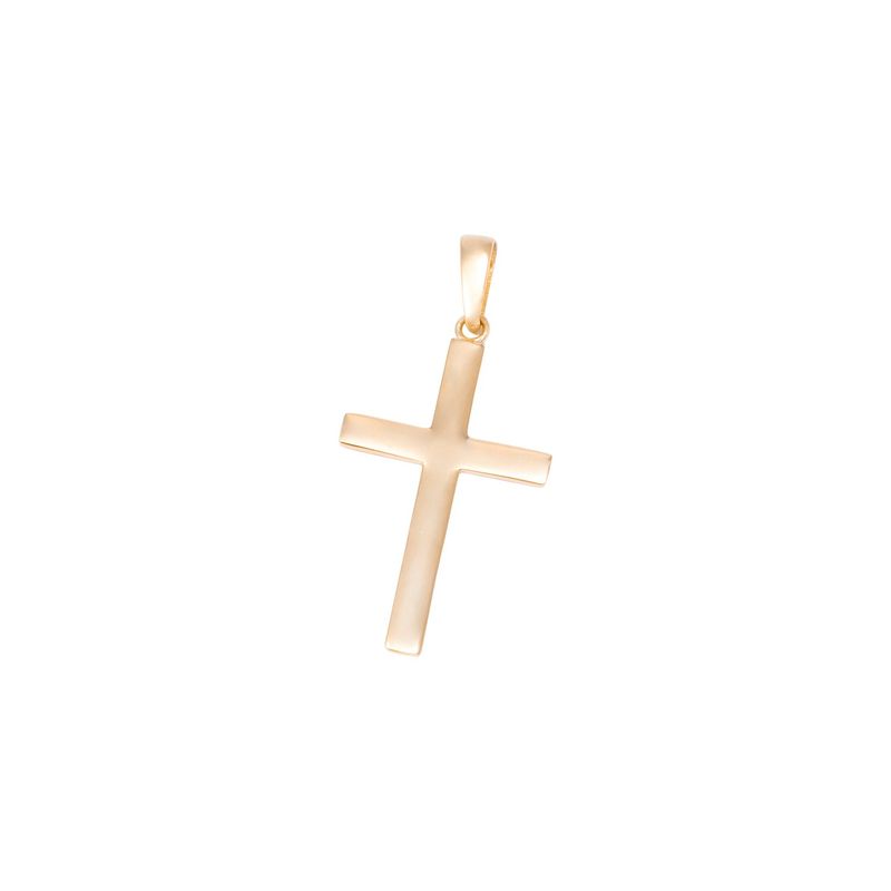 JB JOYAS BARON - Colgante de Oro de 18kt Cruz clasica