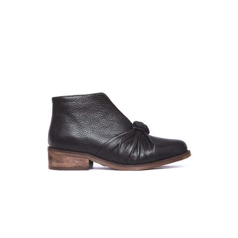 GIANI DAFIRENZE - Botin Mujer De Cuero Florence Negro C1.