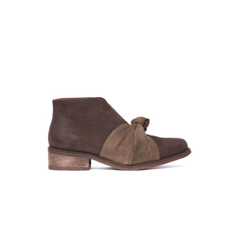 GIANI DAFIRENZE - Botin Mujer De Cuero Florence Café C3