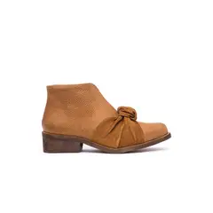 GIANI DAFIRENZE - Botin Mujer De Cuero Florence Camel C2.