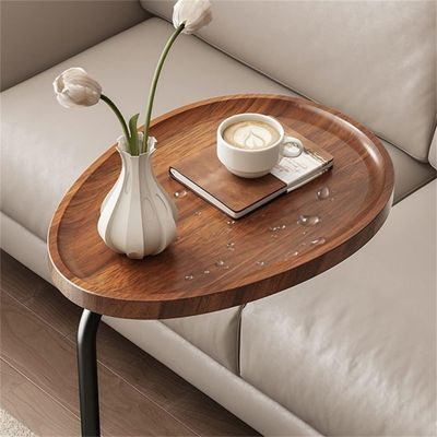 Imagen 2 del producto Mesa Auxiliar Lateral De Pedestal Marrón oscuro