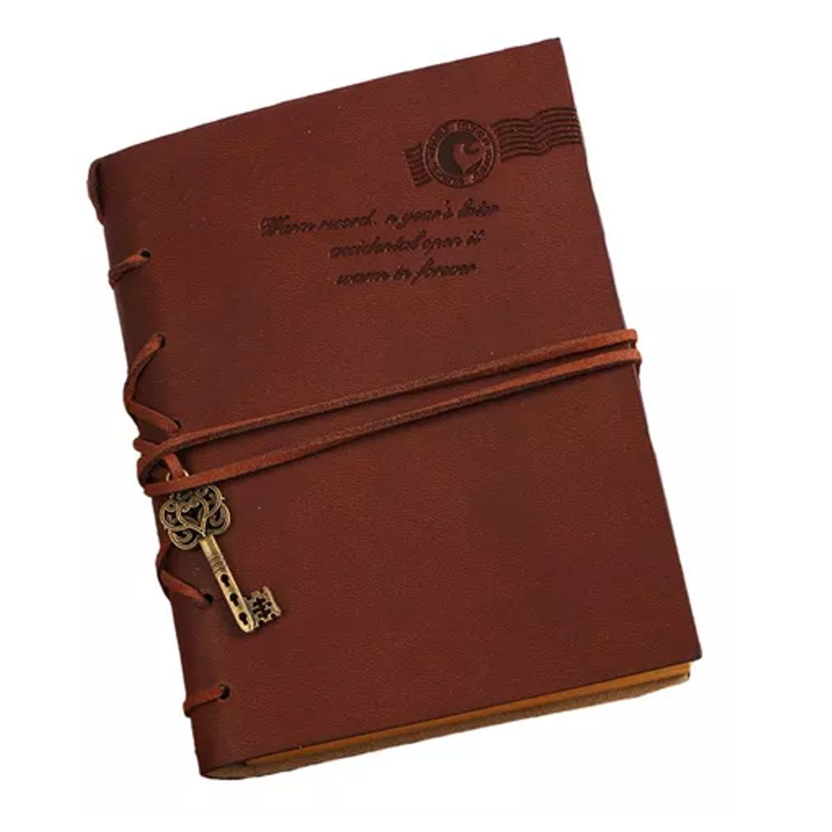 GENERICO - Cuaderno Con Funda Tipo Cuero Mediano Retro