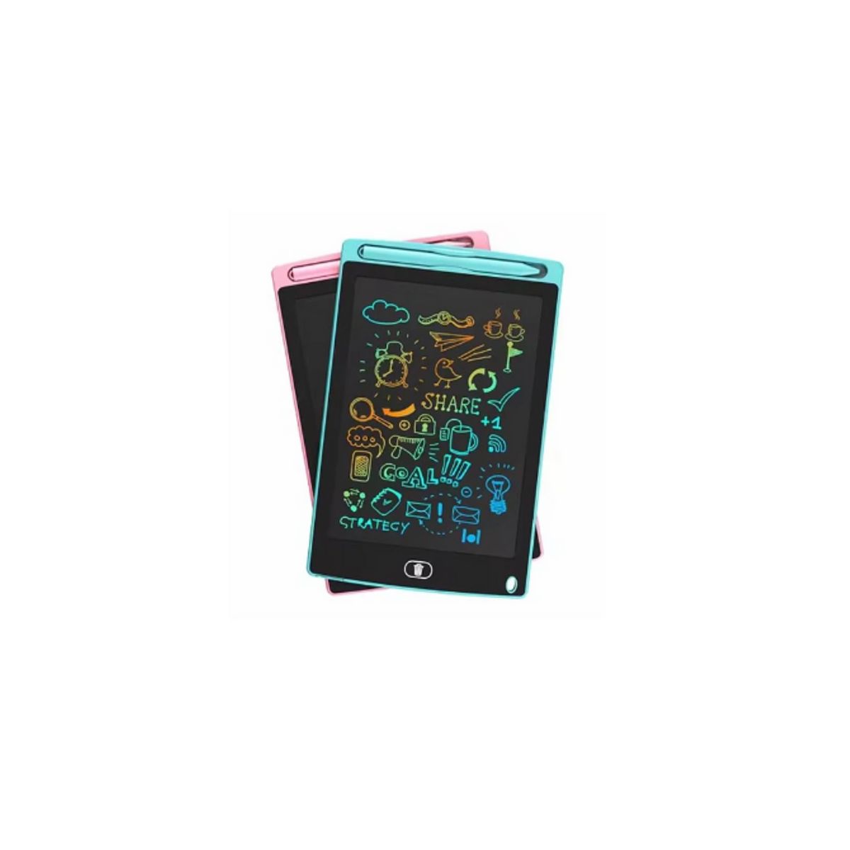 GENERICO - Pack 3 Tableta de Escritura LCD pizarra mágica