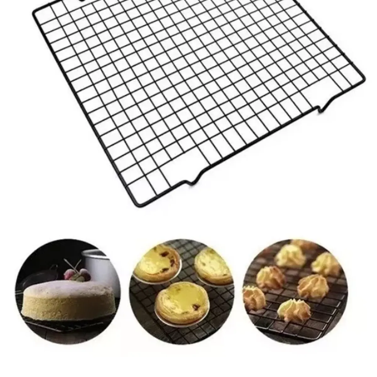 GENERICO - Rejilla Para Galleta Rejilla Para Enfriar 41X42Cm Para Galletas