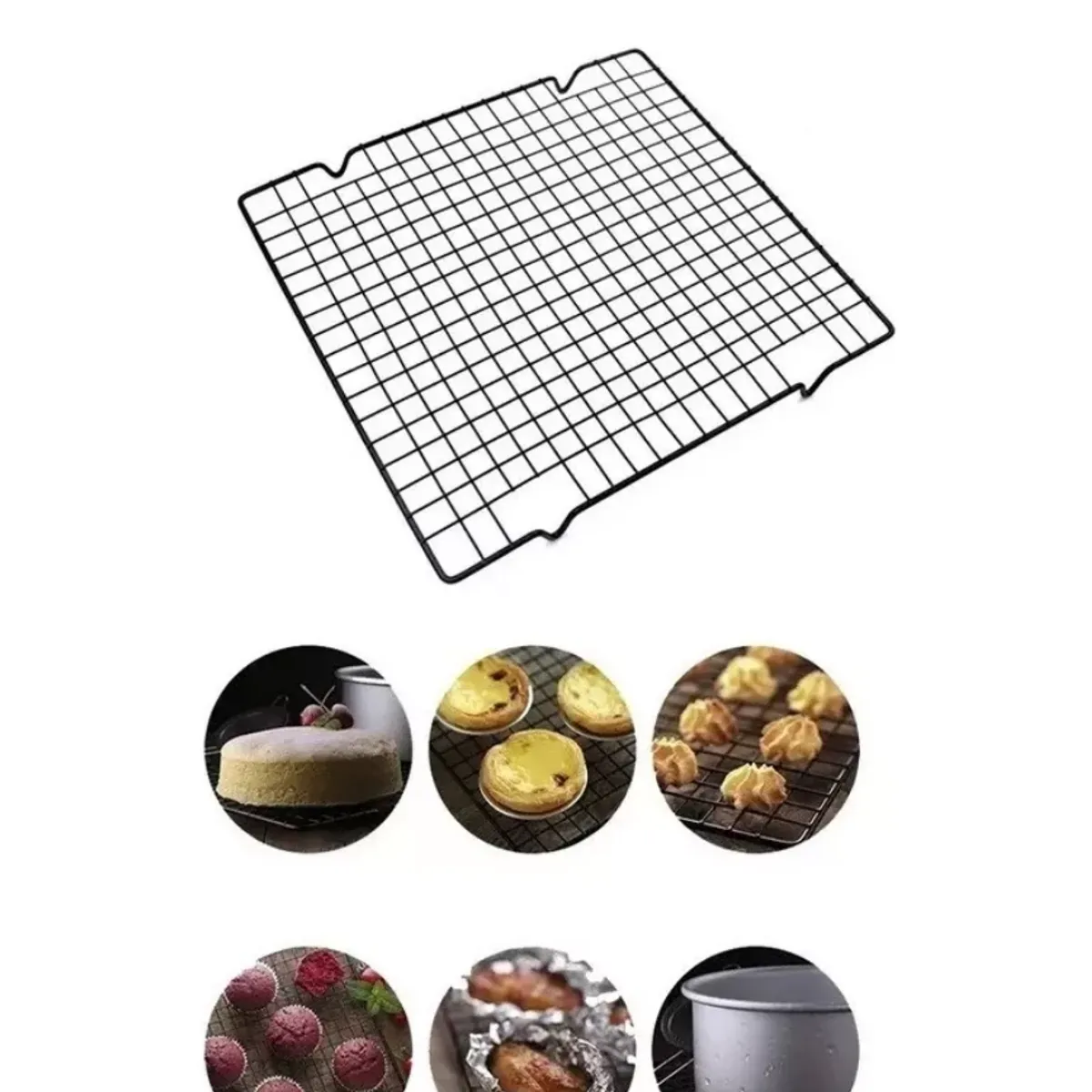 GENERICO - Rejilla Para Galleta Rejilla Para Enfriar 41X42Cm Para Galletas