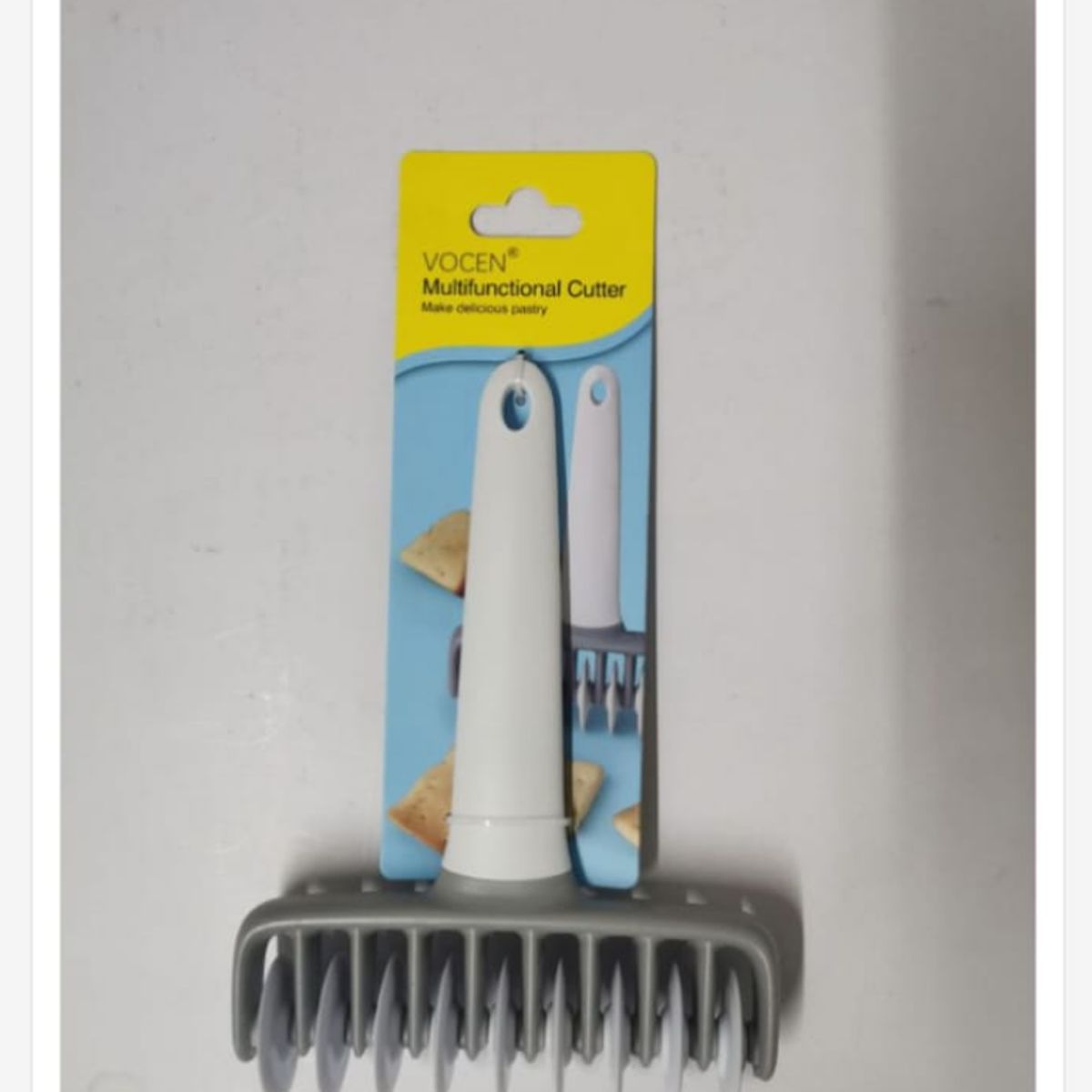 GENERICO - Rodillo Cortador De Galletas Plastico Reposteria