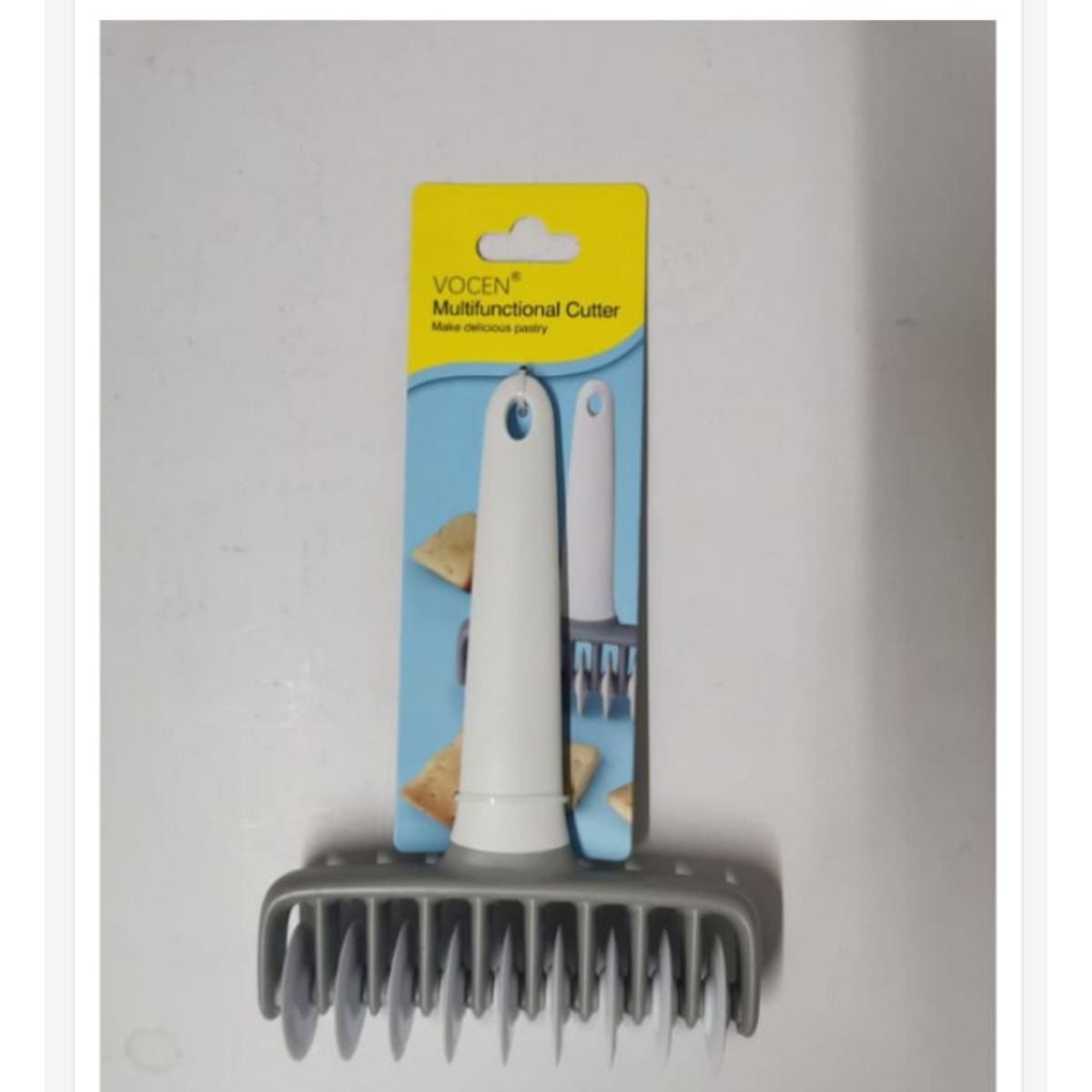 GENERICO - Rodillo Cortador De Galletas Plastico Reposteria